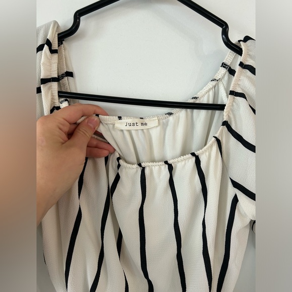 Striped Romper (Size S) - Picture 3 of 4